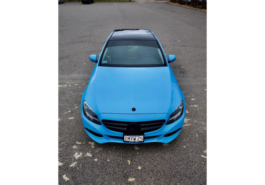 Iceberg Blue Paint Job: Benz C300 DIY Build Guide