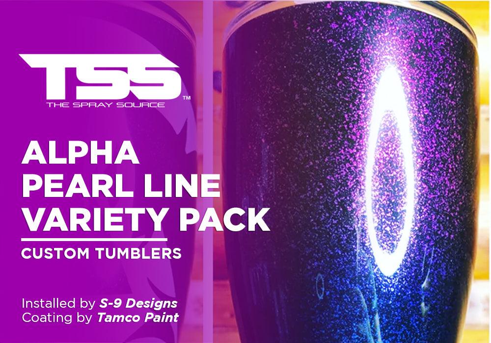 ALPHA PEARL LINE VARIETY PACK | TAMCO PAINT | CUSTOM TUMBLERS - The Spray Source