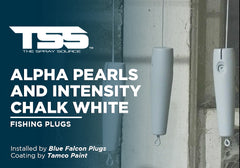 ALPHA PEARLS AND INTENSITY CHALK WHITE | TAMCO PAINT | FISHING PLUGS