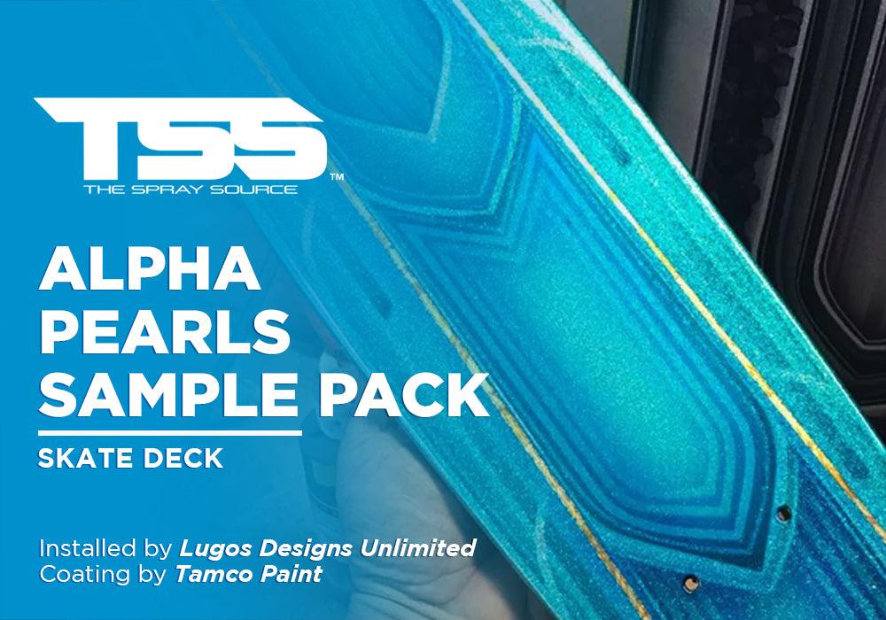 ALPHA PEARLS SAMPLE PACK | TAMCO PAINT | SKATE DECK - The Spray Source