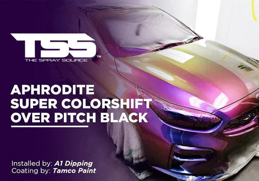 APHRODITE SUPER COLORSHIFT OVER PITCH BLACK | TAMCO PAINT - The Spray Source