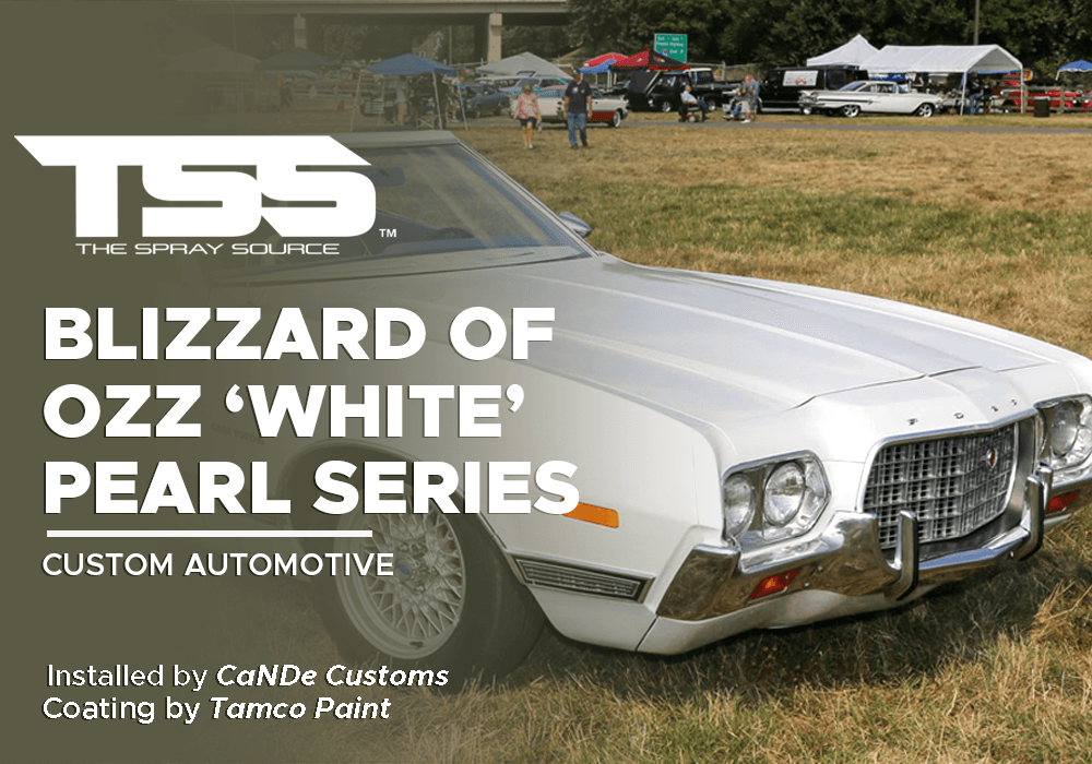 Blizzard Of Ozz ‘White’ Pearl Series on Custom Automotive