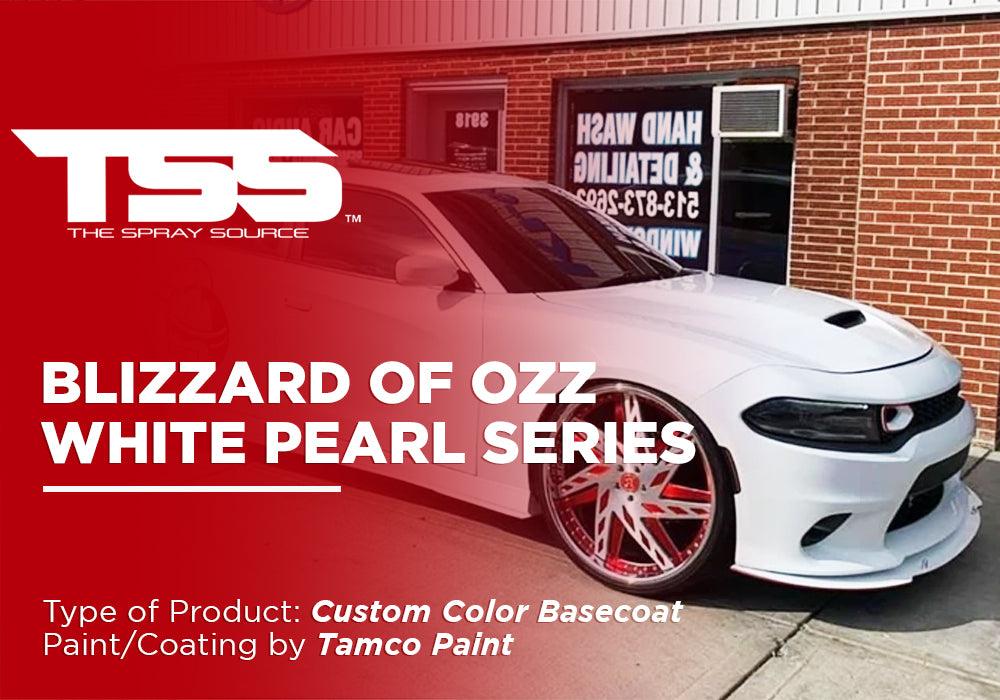 BLIZZARD OF OZZ WHITE PEARL SERIES PROJECT PHOTOS - The Spray Source