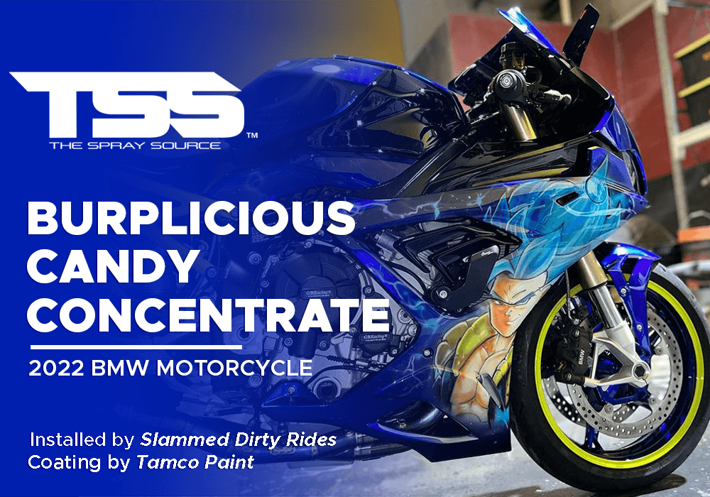 BURPLICIOUS CANDY CONCENTRATE | TAMCO PAINT | 2022 BMW MOTORCYCLE - The Spray Source