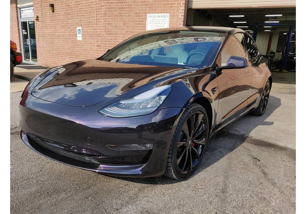 Diamond Purple Paint Kit DIY: Tesla Build | The Spray Source