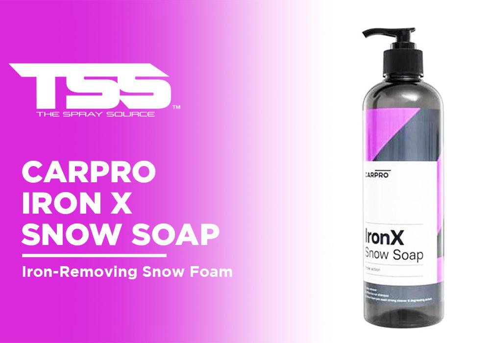 CARPRO IRON X SNOW SOAP PROJECT PHOTOS - The Spray Source