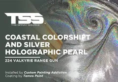COASTAL COLORSHIFT AND SILVER HOLOGRAPHIC PEARL | TAMCO PAINT | 224 VALKYRIE RANGE GUN - The Spray Source