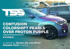 Contusion Colorshift over Proton Purple on Hyundai