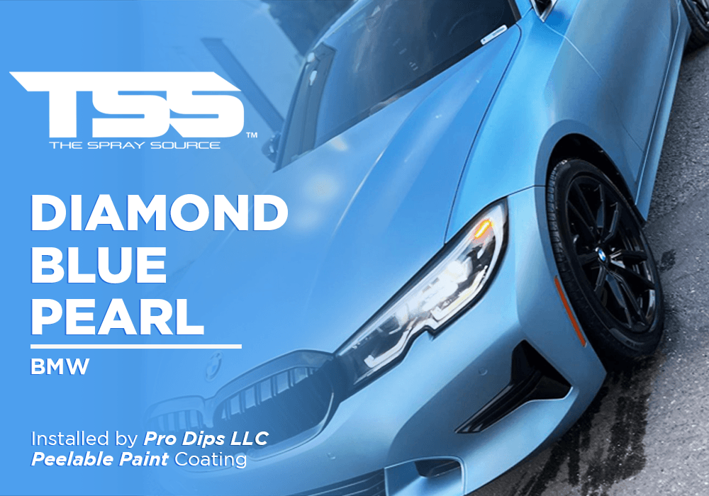 DIAMOND BLUE PEARL | PEELABLE PAINT | BMW - The Spray Source