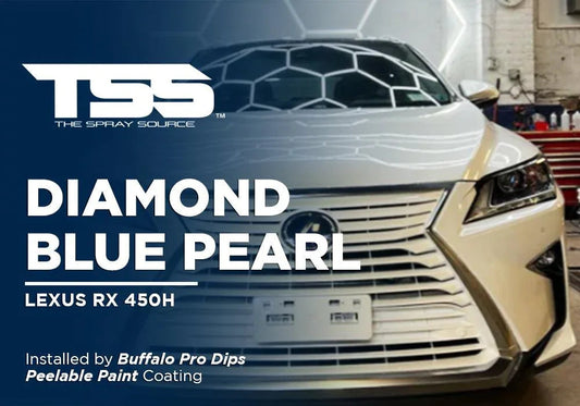 DIAMOND BLUE PEARL | PEELABLE PAINT | LEXUS RX 450H - The Spray Source