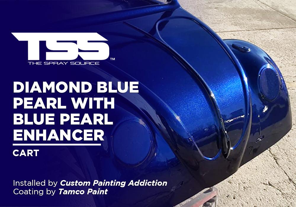 DIAMOND BLUE PEARL WITH BLUE PEARL ENHANCER | TAMCO PAINT | CART - The Spray Source