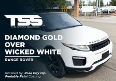 Diamond Gold over Wicked White on Range Rover