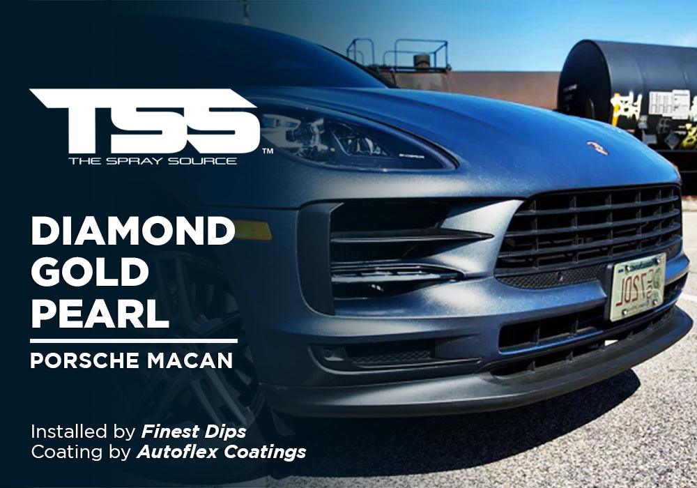 DIAMOND GOLD PEARL | AUTOFLEX COATINGS | PORSCHE MACAN - The Spray Source