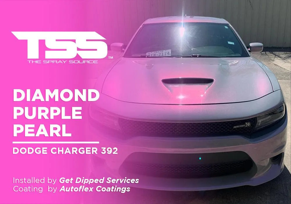 DIAMOND PURPLE PEARL | AUTOFLEX COATINGS | DODGE CHARGER 392 - The Spray Source