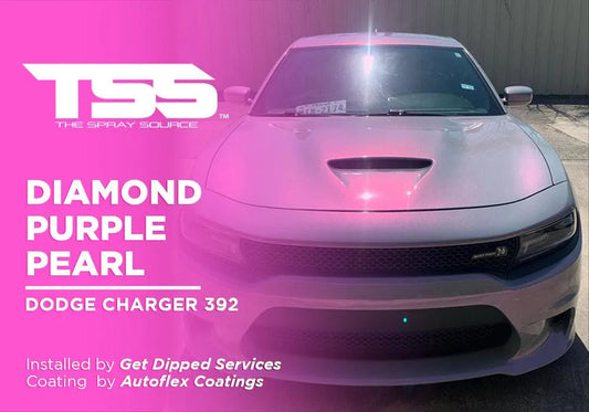 DIAMOND PURPLE PEARL | AUTOFLEX COATINGS | DODGE CHARGER 392 - The Spray Source