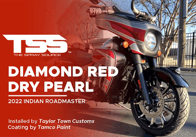 DIAMOND RED DRY PEARL | TAMCO PAINT | 2022 INDIAN ROADMASTER