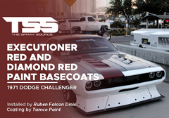 EXECUTIONER RED AND DIAMOND RED PAINT BASECOATS | TAMCO PAINT | 1971 DODGE CHALLENGER - The Spray Source