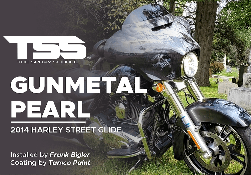 GUNMETAL PEARL | TAMCO PAINT | 2014 HARLEY STREET GLIDE - The Spray Source