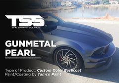 Gunmetal Pearl Basecoat - Tamco Paint - Custom Color – The Spray Source