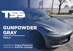 GUNPOWDER GRAY | AUTOFLEXCOATINGS | TESLA - The Spray Source