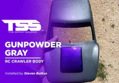 GUNPOWDER GRAY | RC CRAWLER BODY - The Spray Source