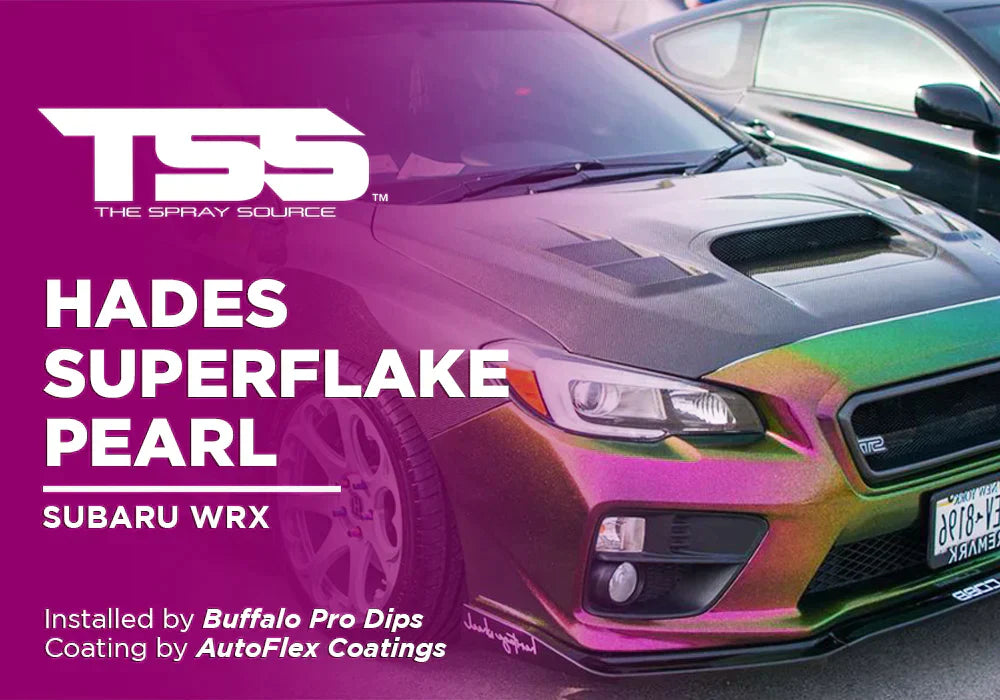 HADES SUPERFLAKE PEARL | AUTOFLEX COATINGS | SUBARU WRX - The Spray Source