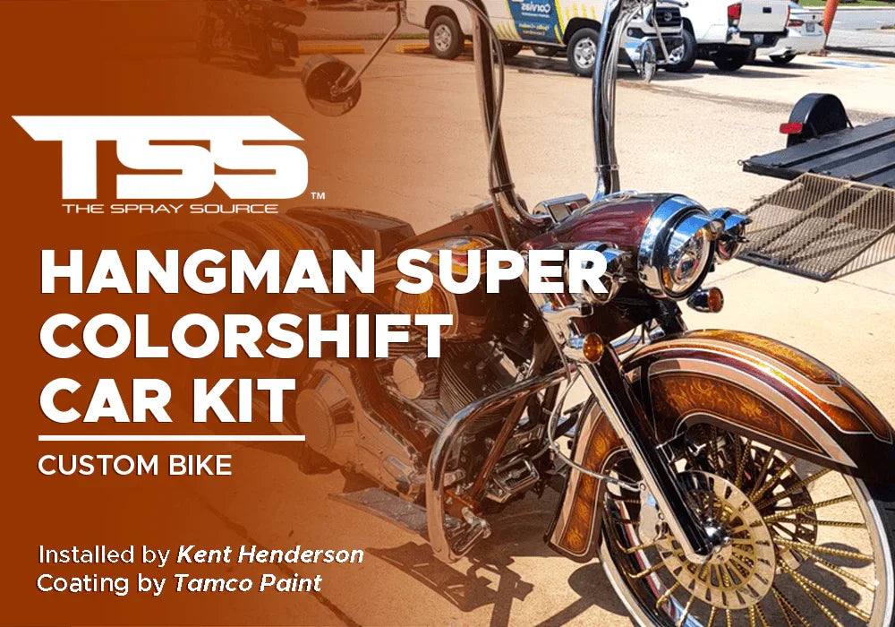 Hangman Super Colorshift Car Kit on Custom Bike
