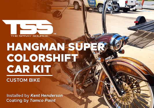 Hangman Super Colorshift Car Kit on Custom Bike