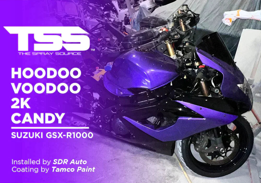 HOODOO VOODOO 2K CANDY | TAMCO PAINT | SUZUKI GSX-R1000 - The Spray Source