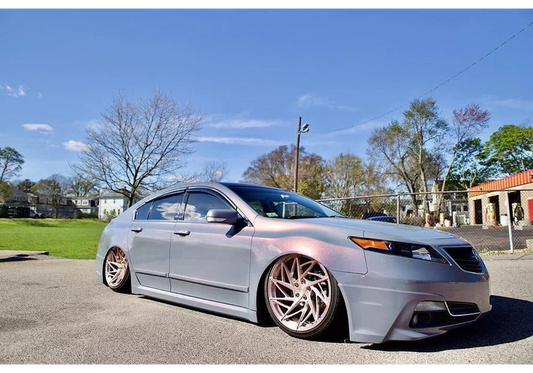 Diamond Red Paint Job: Bagged Acura DIY Build Guide