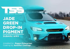 Jade Green Drop-In Pigment on Subaru WRX