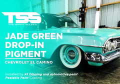 Jade Green Drop-In Pigment on Chevrolet El Camino