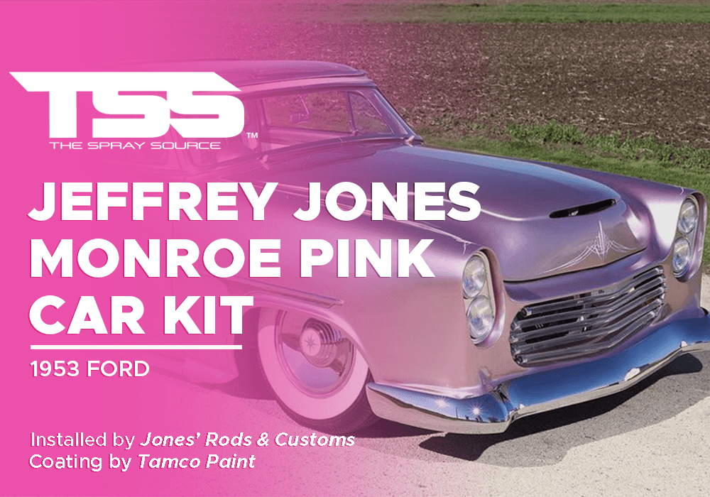 Jeffrey Jones Monroe Pink Car Kit on 1953 Ford