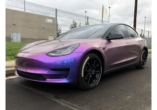 Xenon Colorshift Paint Job: Tesla DIY Build Guide