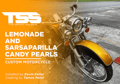 LEMONADE AND SARSAPARILLA CANDY PEARLS | TAMCO PAINT | CUSTOM MOTORCYCLE