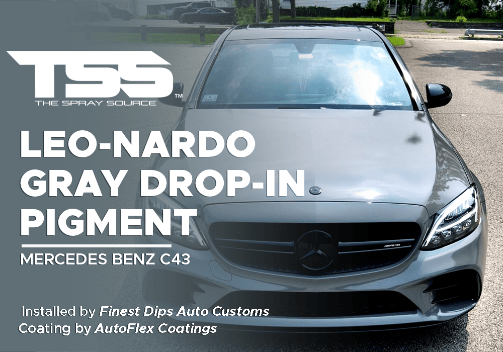 LEO-NARDO GRAY DROP-IN PIGMENT | AUTOFLEX COATINGS | MERCEDES BENZ C43 - The Spray Source