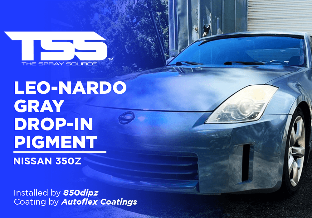 LEO-NARDO GRAY DROP-IN PIGMENT | AUTOFLEX COATINGS | NISSAN 350Z - The Spray Source