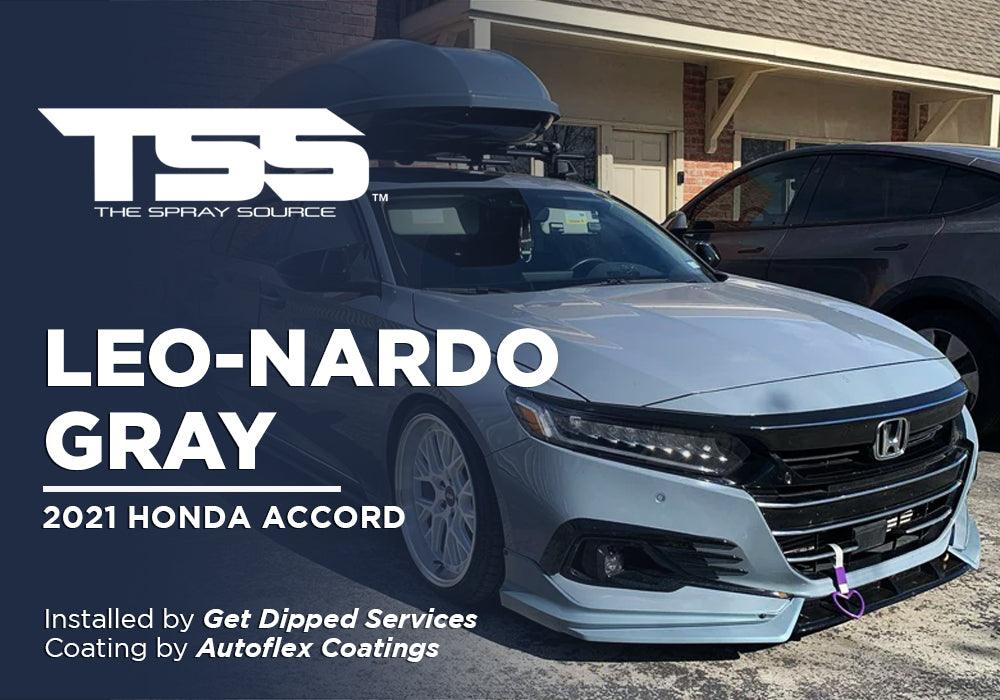 LEO-NARDO GRAY | AUTOFLEX COATINGS | 2021 HONDA ACCORD - The Spray Source