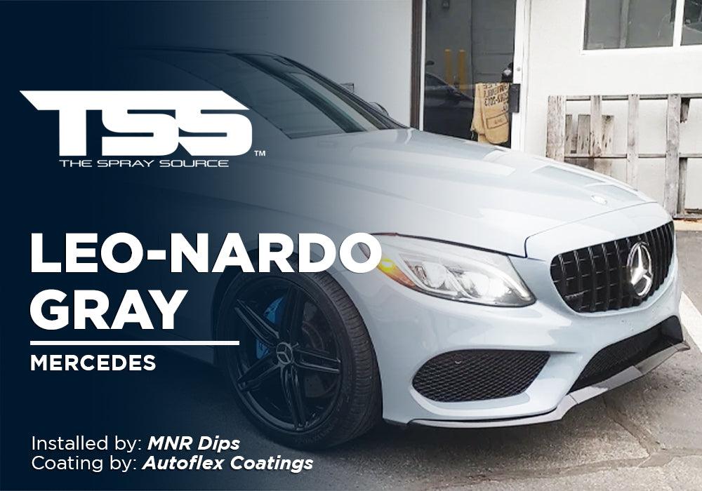 LEO-NARDO GRAY | AUTOFLEX COATINGS | PEELABLE PAINT | MERCEDES - The Spray Source