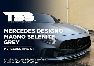 MERCEDES DESIGNO MAGNO SELENITE GREY | AUTOFLEX COATINGS | MERCEDES AMG GT