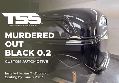MURDERED OUT BLACK 0.2 | TAMCO PAINT | CUSTOM AUTOMOTIVE