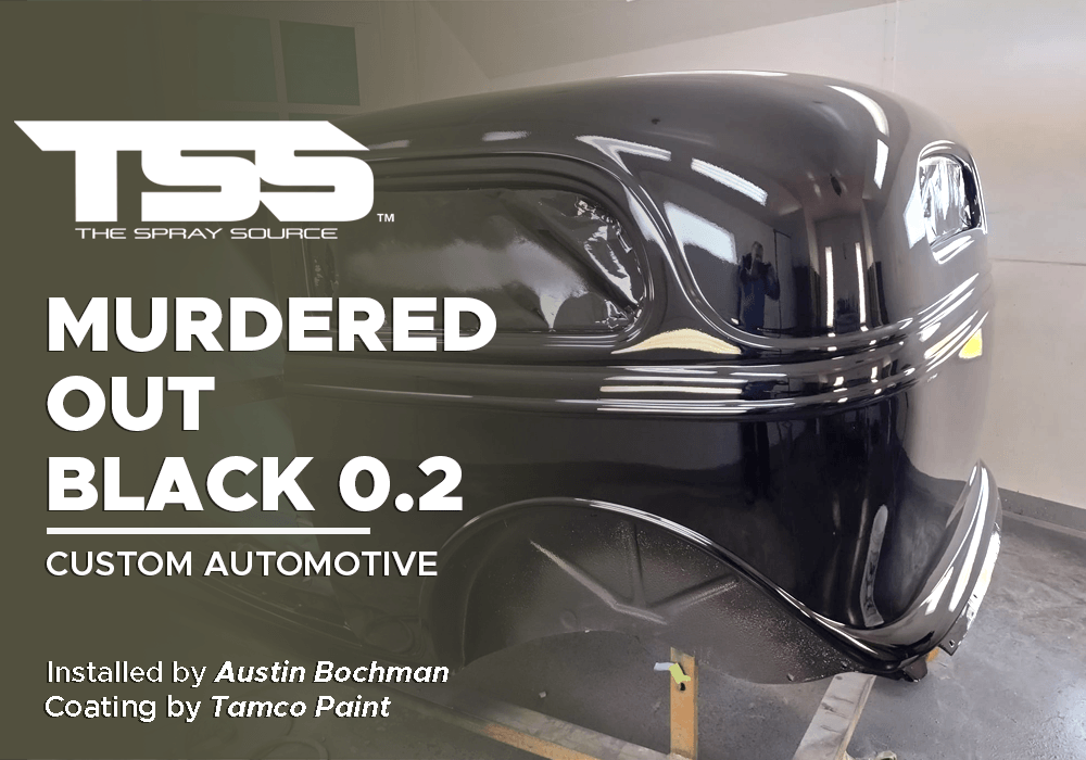 MURDERED OUT BLACK 0.2 | TAMCO PAINT | CUSTOM AUTOMOTIVE - The Spray Source