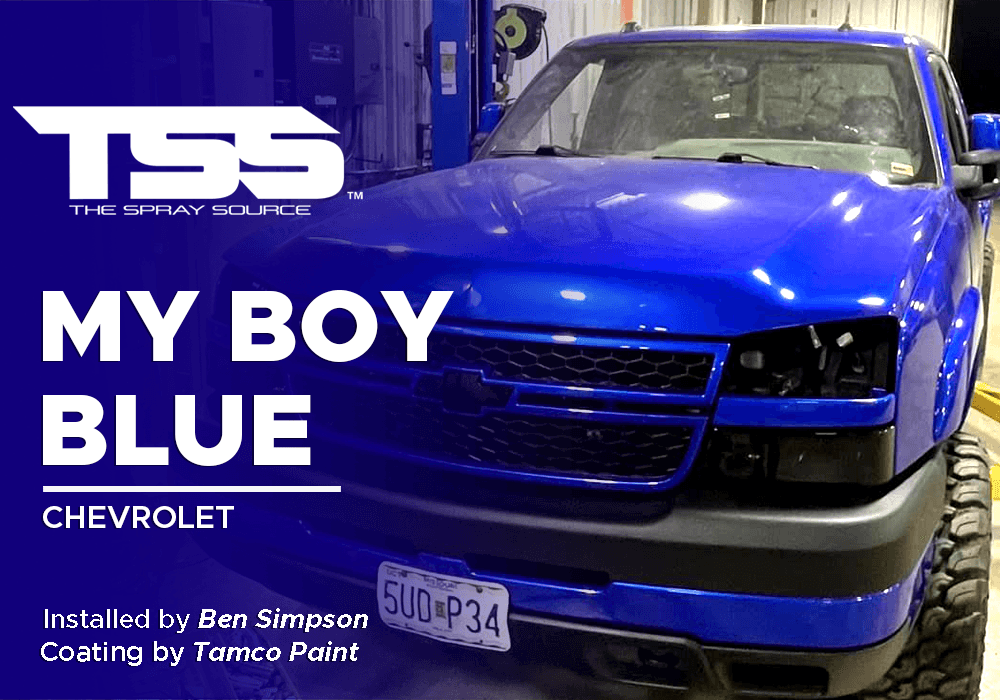 MY BOY BLUE | TAMCO PAINT | CHEVROLET - The Spray Source