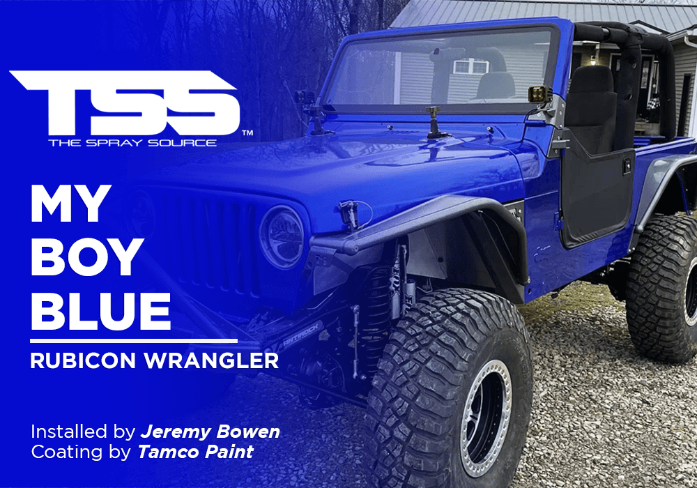 MY BOY BLUE | TAMCO PAINT | RUBICON WRANGLER