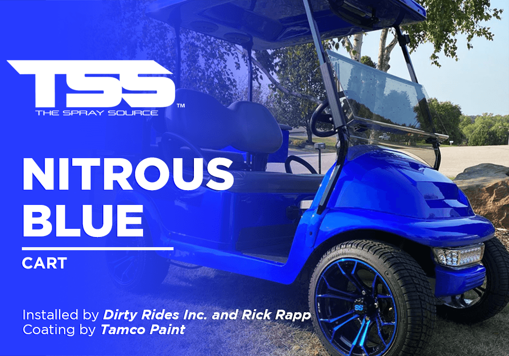 Nitrous Blue on Cart