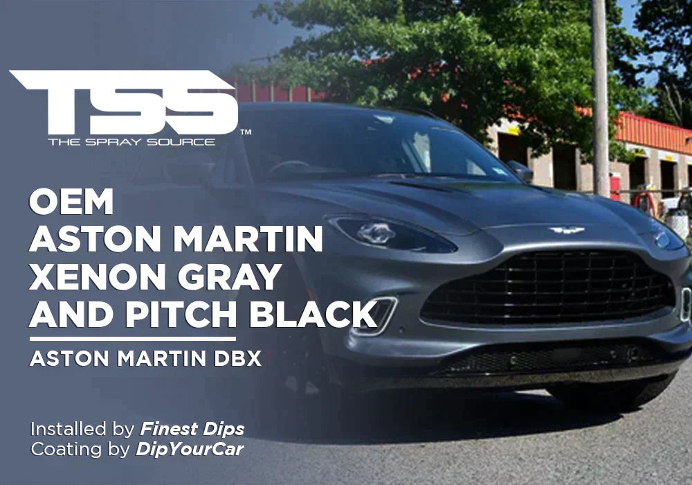 OEM ASTON MARTIN XENON GRAY AND PITCH BLACK | DIPYOURCAR | ASTON MARTIN DBX - The Spray Source