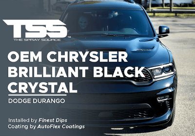 OEM CHRYSLER BRILLIANT BLACK CRYSTAL | AUTOFLEX COATINGS | DODGE DURANGO