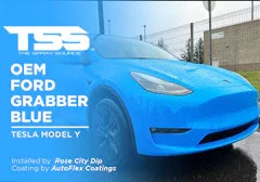 OEM FORD GRABBER BLUE | AUTOFLEX COATINGS | TESLA MODEL Y - The Spray Source