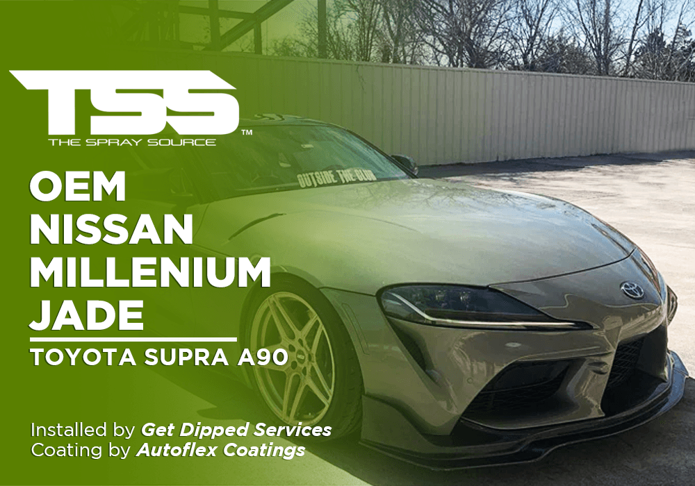 OEM NISSAN MILLENIUM JADE | AUTOFLEX COATINGS | TOYOTA SUPRA A90 - The Spray Source