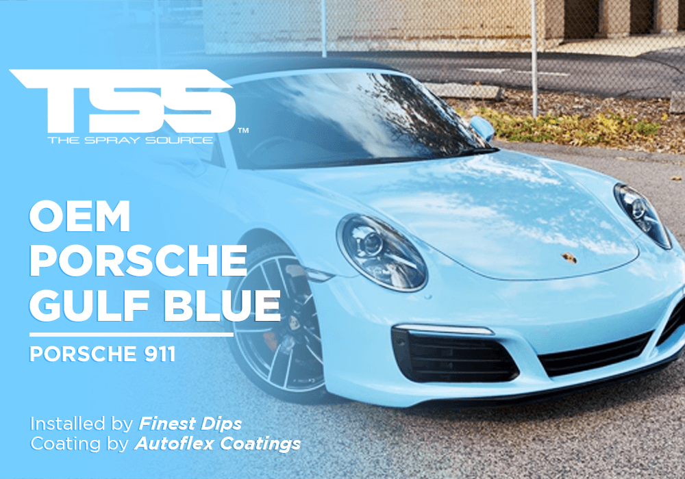 OEM Porsche Gulf Blue on Porsche 911